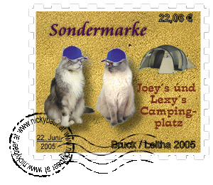 Sondermarke Camping