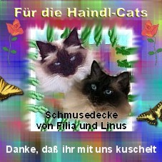 Schmusedecke von Filia und Linus