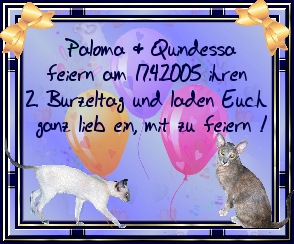 Paloma und Quindessa feiern!