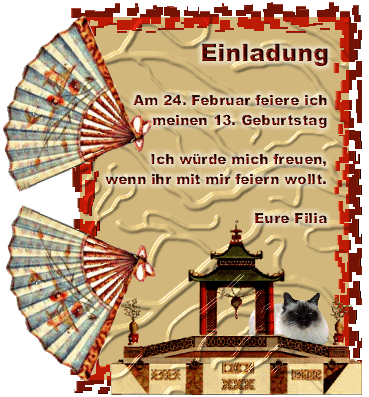 Schnurrigen Dank!