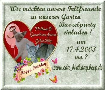 Wir freuen uns!