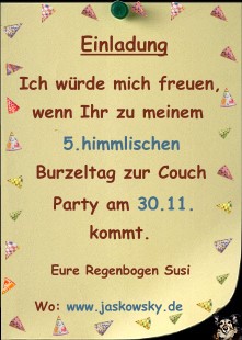 Wir kommen sehr gerne!