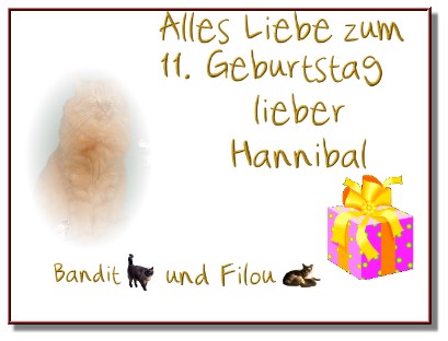 Schnurrigen Dank!