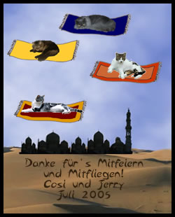 Wir schnurren Danke!