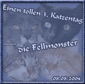 Danke, liebe Fellmonster!