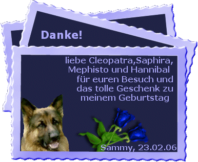 Danke, lieber Sammy!