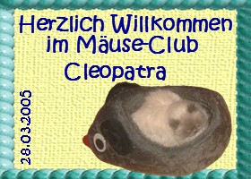 Willkommensschenkli für Cleo